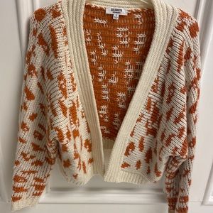 BB Dakota open cardigan sweater